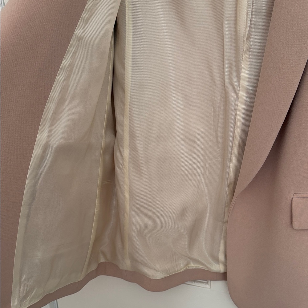 Zara Dusty Rose Blazer Size M - Picture 4 of 5
